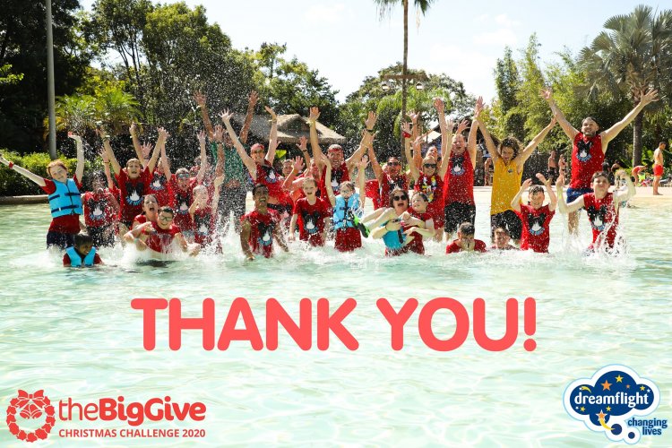 £10,000 DONATION TO DREAMFLIGHT